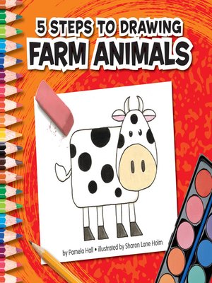 cover image of 5 Steps to Drawing Farm Animals